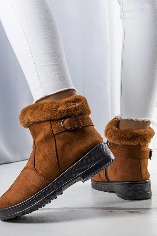 Julius kamelisolerede snestøvler med...