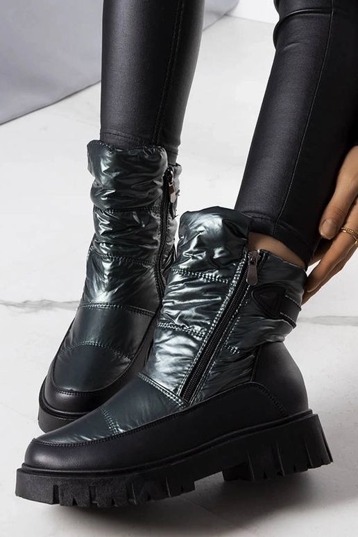 Groene dames winterlaarzen, „Koltso"