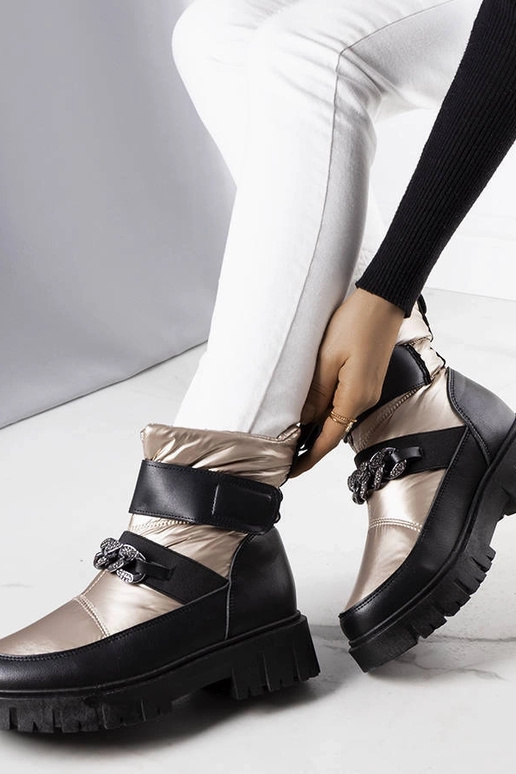 Ephraim guldkæde snestøvler