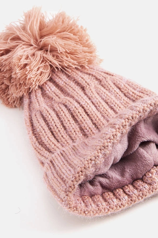 Karloti Pink Pompom Hat Karloti Pink Pompom Hat