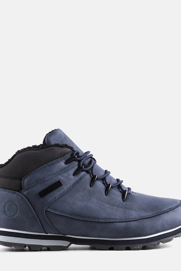 Donkerblauwe winter...