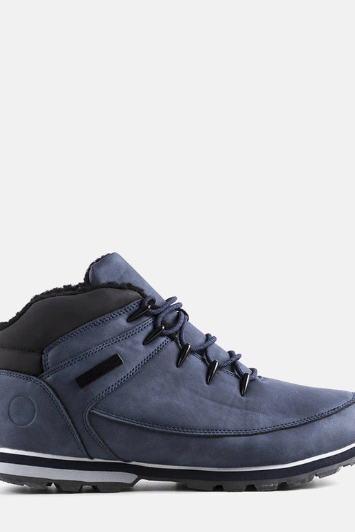 Donkerblauwe winter wandelschoenen,...