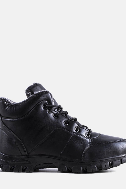 Sorte lakisolerede Trenton-støvler