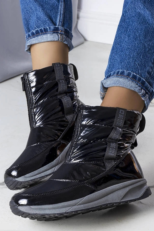 Sorte Big Star snestøvler KK274392 Sorte Big Star snestøvler KK274392