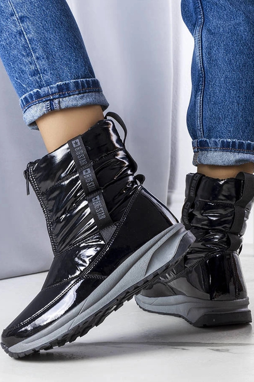 Sorte Big Star snestøvler KK274392 Sorte Big Star snestøvler KK274392