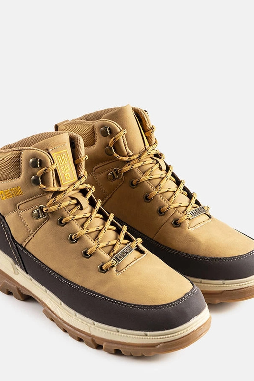 Brune Big Star-støvler til mænd KK174119 Brune Big Star-støvler til mænd KK174119