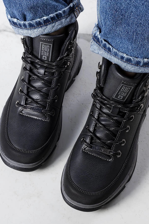 Sorte Big Star Støvler KK274222 SORT Sorte Big Star Støvler KK274222 SORT