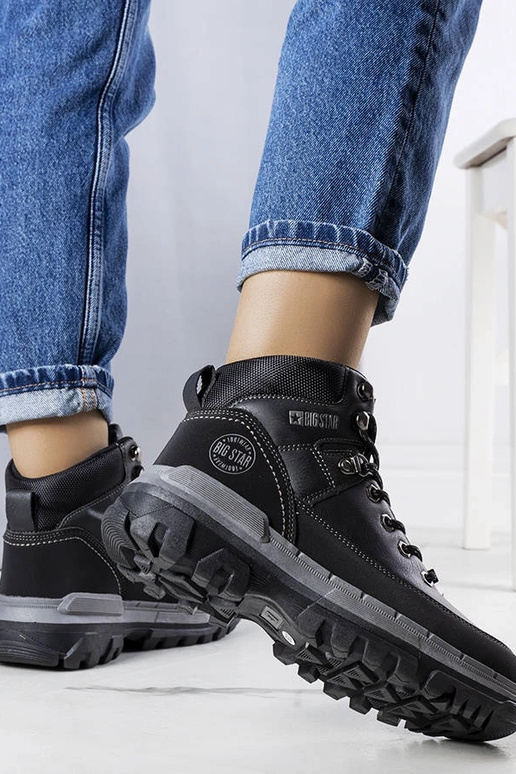 Sorte Big Star Støvler KK274222 SORT Sorte Big Star Støvler KK274222 SORT