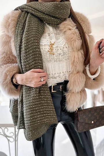 Khalil grønt polka Dot...