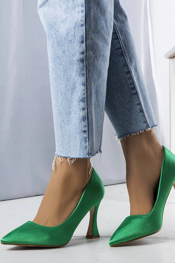 Grønne Otto timeglas hælpumper