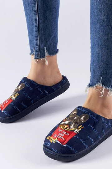 Marineblå bløde pommes...