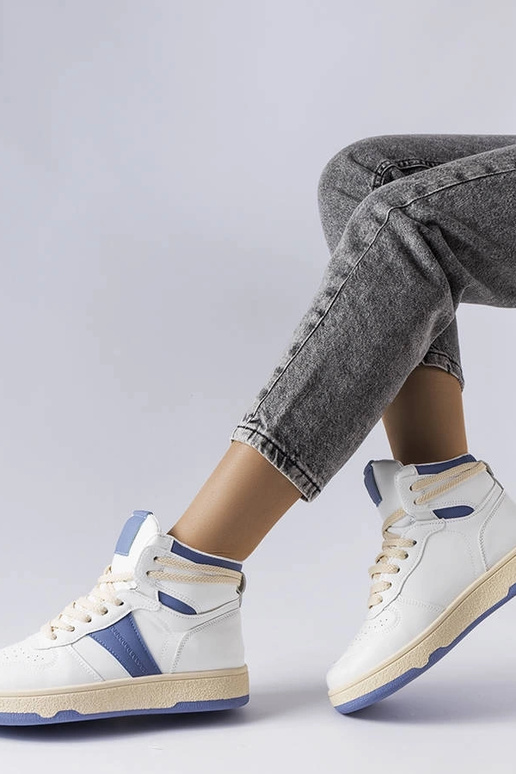 Robin's Blue High Top Sneakers