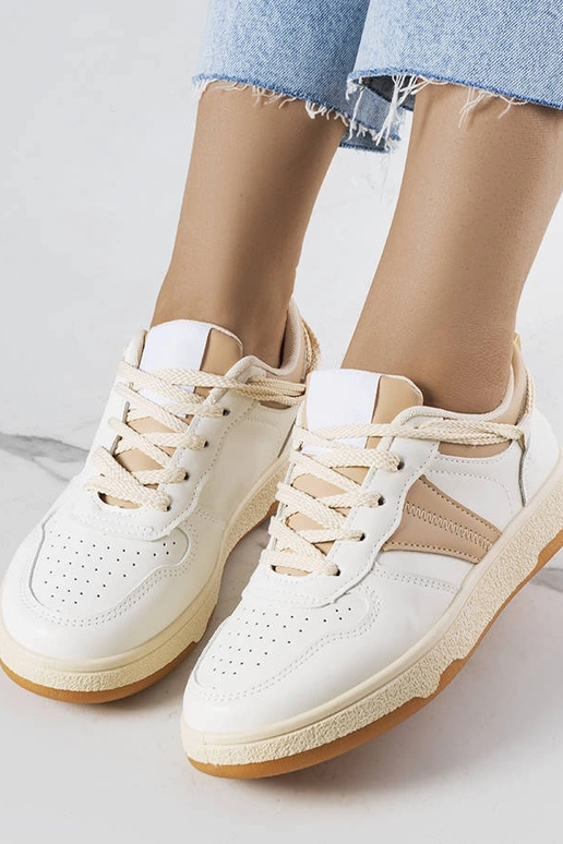 Beige damesneakers Marcella