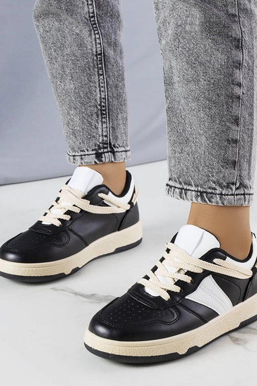 Sorte damesneakers Marcella