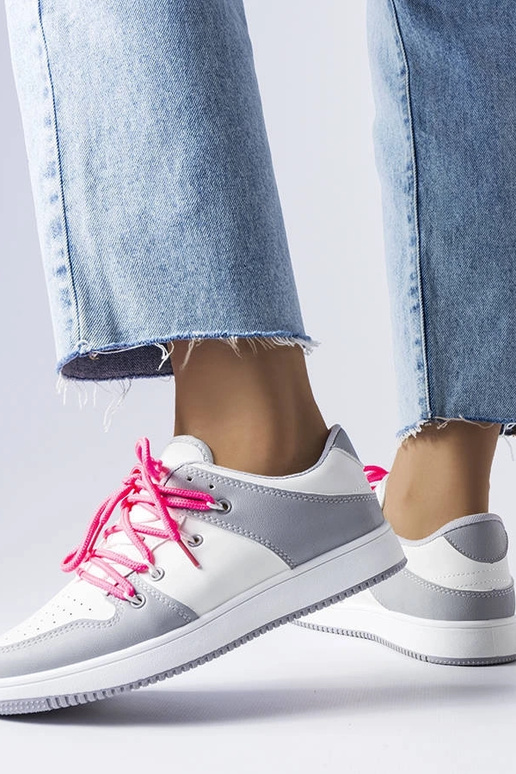 Shari hvide retro sneakers Shari hvide retro sneakers