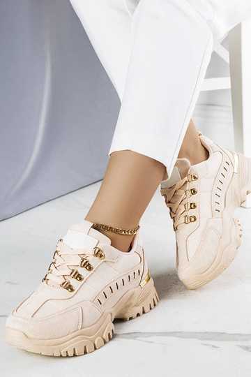 Beige sneakers, „Mindy" 2