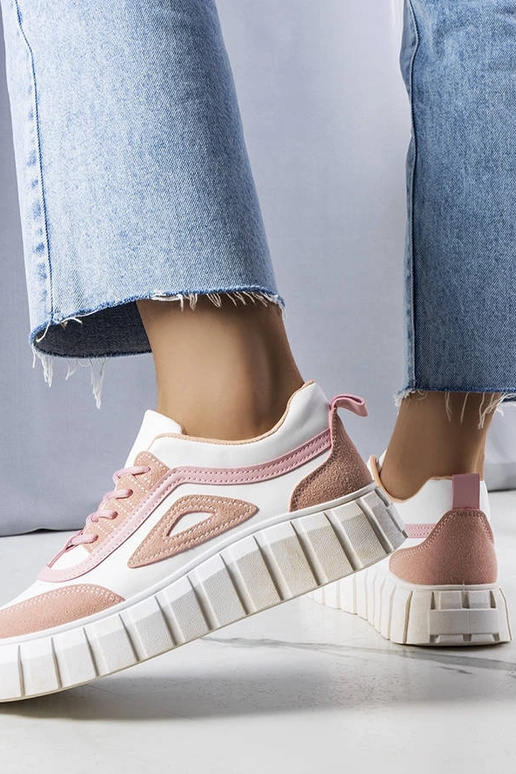 Roze schoenen op een plateau, „Robyn"