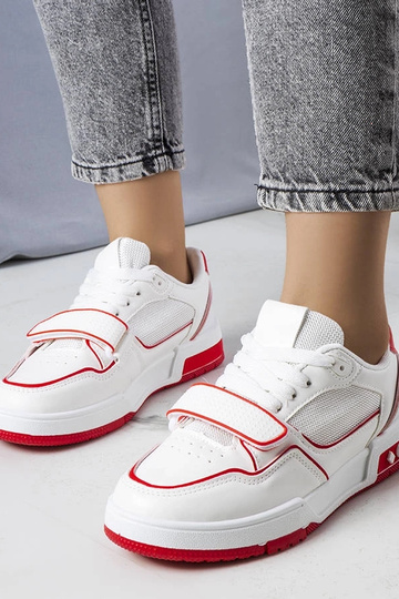Ollie røde sneakers til kvinder