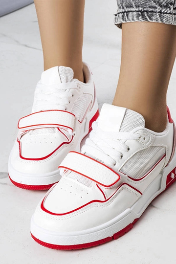 Ollie røde sneakers til kvinder 2