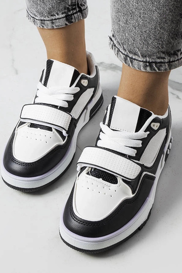 Ollie sorte sneakers til kvinder 2