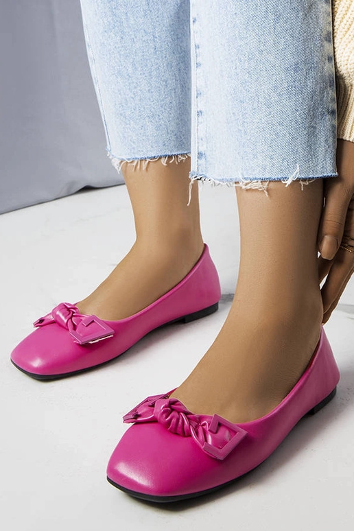 Pink Tabitha Sløjfe Ballet Flats