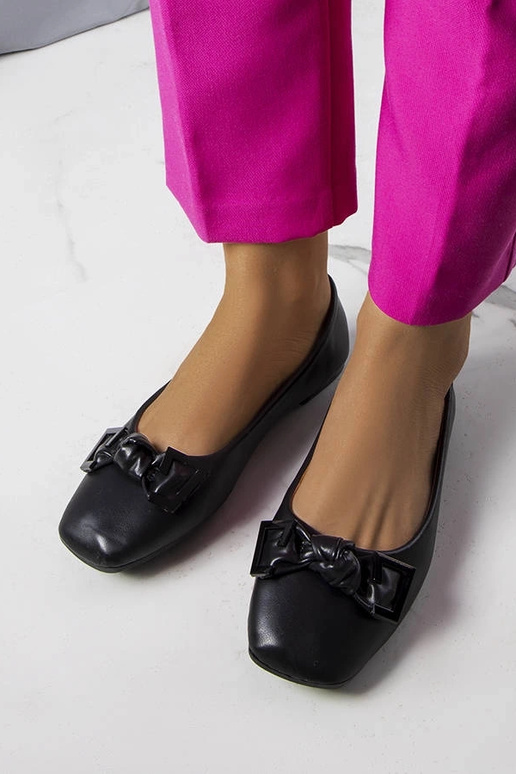 Sort Tabitha Sløjfe Ballet Flats