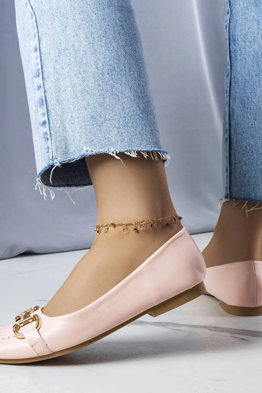 Pink balletlejligheder med...