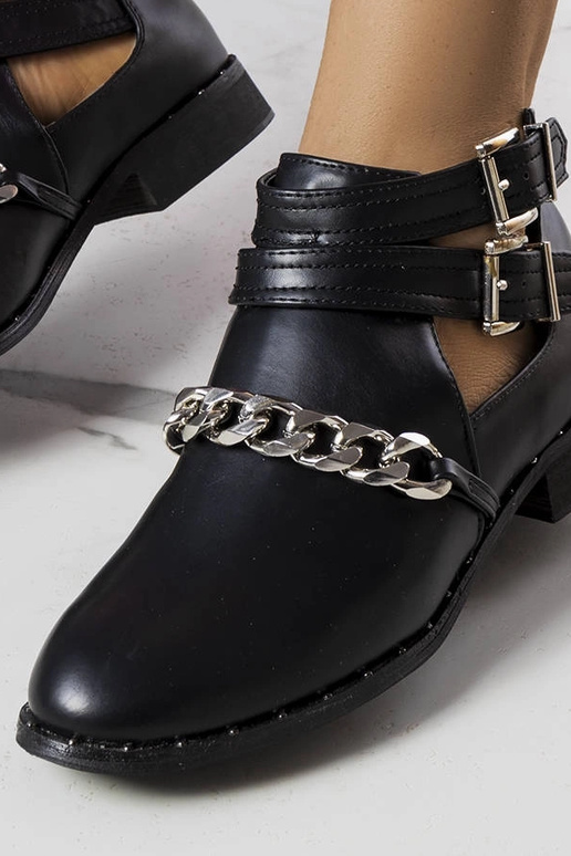 Sorte Ratté Cutout ankelstøvler