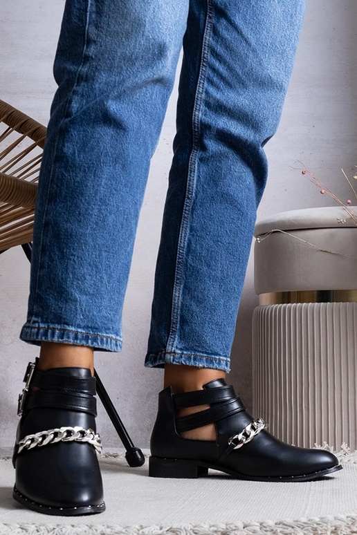 Sorte Ratté Cutout ankelstøvler