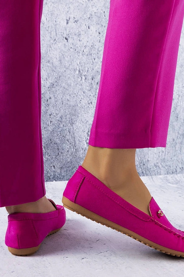 Pink loafers med læder... 2