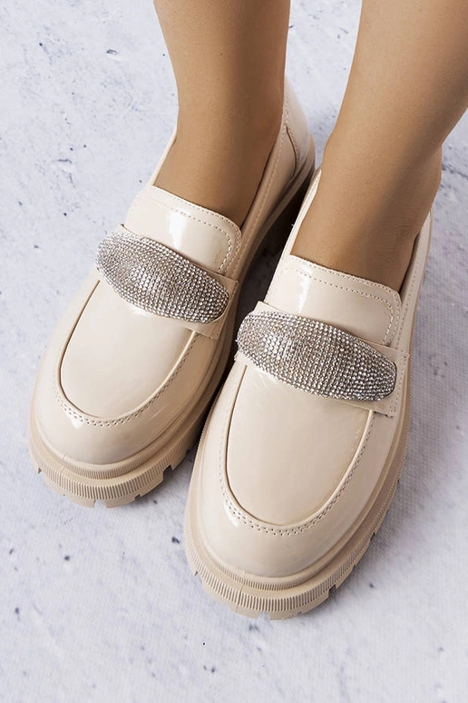 Zandkleurige laarzen met...