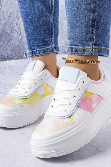 Hvide og blå Heloise...