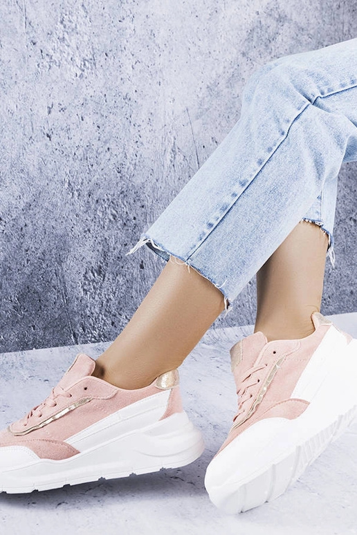 Roze sportieve schoenen van... Roze sportieve schoenen van...