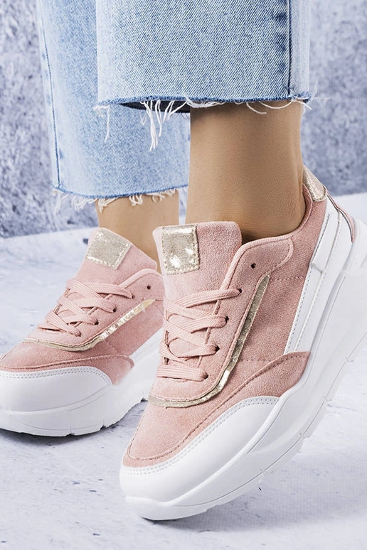 Roze sportieve schoenen van... Roze sportieve schoenen van...