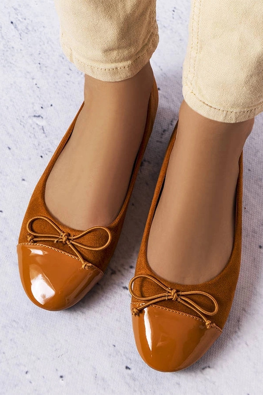 Brune, patenterede balletflader Simard