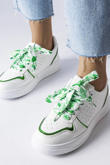 Hvide Pryor Ribbon Sneakers