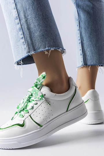 Hvide Pryor Ribbon Sneakers 2