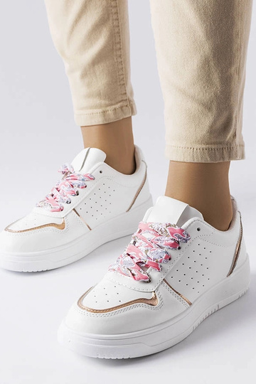 Hvide Pryor Ribbon Sneakers