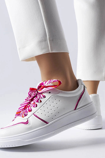 Hvide Pryor Ribbon Sneakers 2