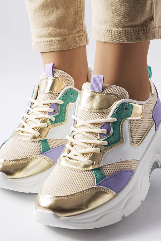 Séguin Sneakers i hvid og guld til... Séguin Sneakers i hvid og guld til...