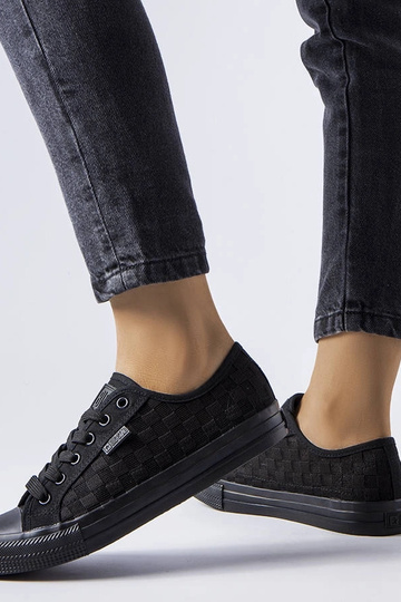 Sort mesh sneakers Big Star LL274072 2