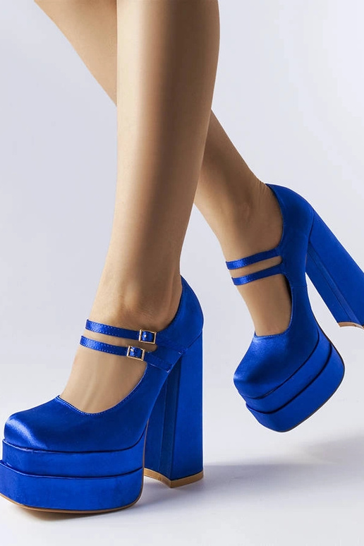 Gabriel blå højhælede pumps Gabriel blå højhælede pumps