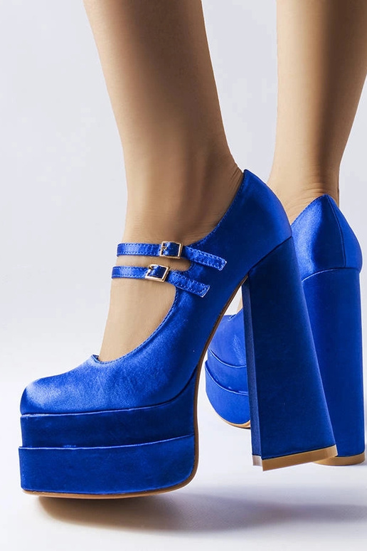 Gabriel blå højhælede pumps Gabriel blå højhælede pumps