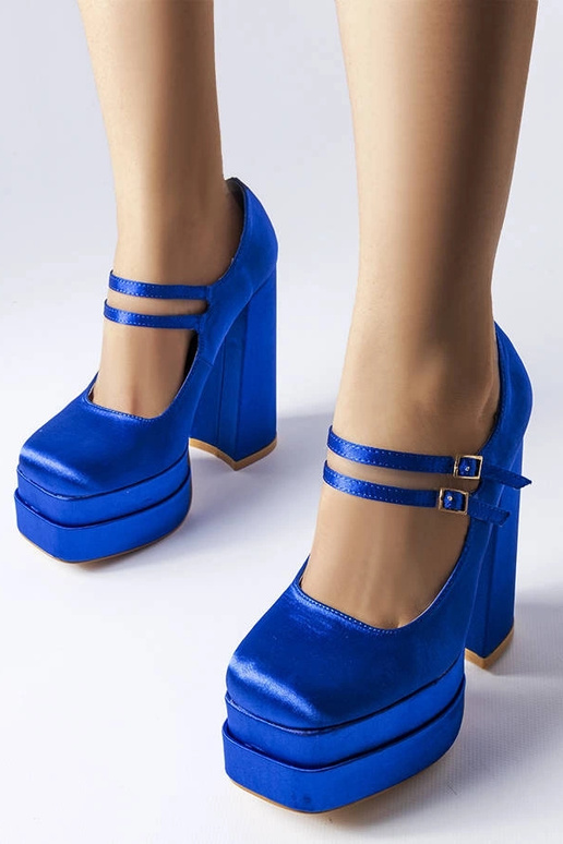 Gabriel blå højhælede pumps Gabriel blå højhælede pumps