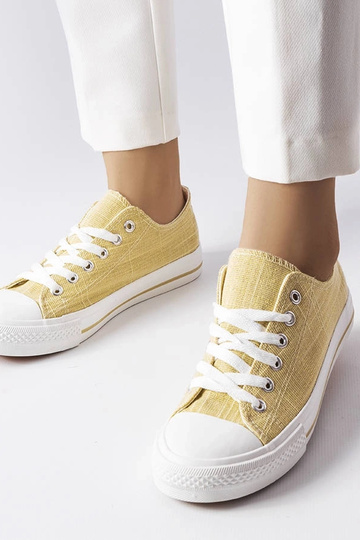 Vignette Guld Glitter Sneakers 2
