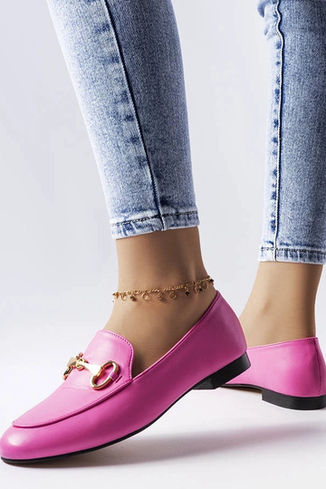 Pink loafers med spænde Philip 2