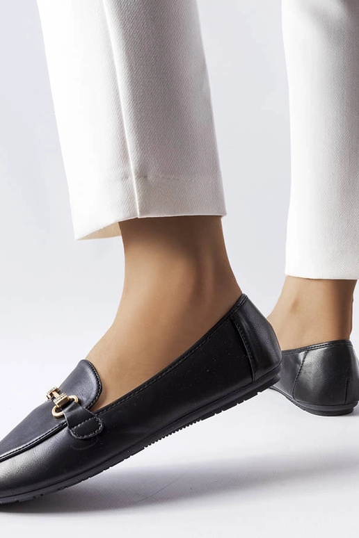 Sorte dekorative Lejeune loafers Sorte dekorative Lejeune loafers