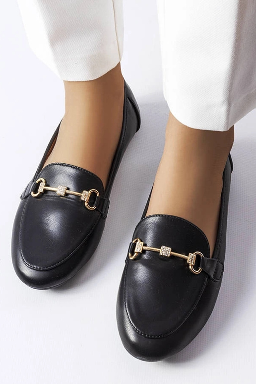 Sorte dekorative Lejeune loafers Sorte dekorative Lejeune loafers