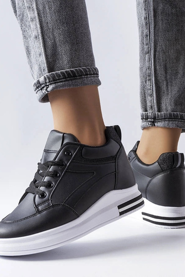 Sorte sneakers med glitter... 2