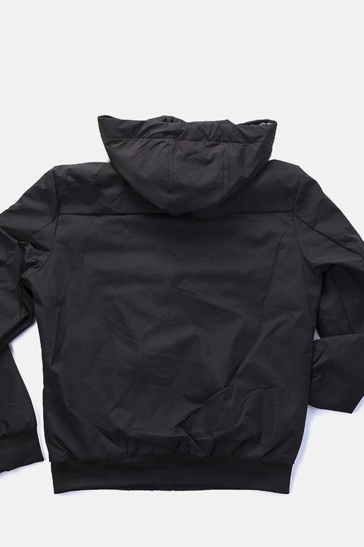 Sort overgangsjakke til mænd Tollmache